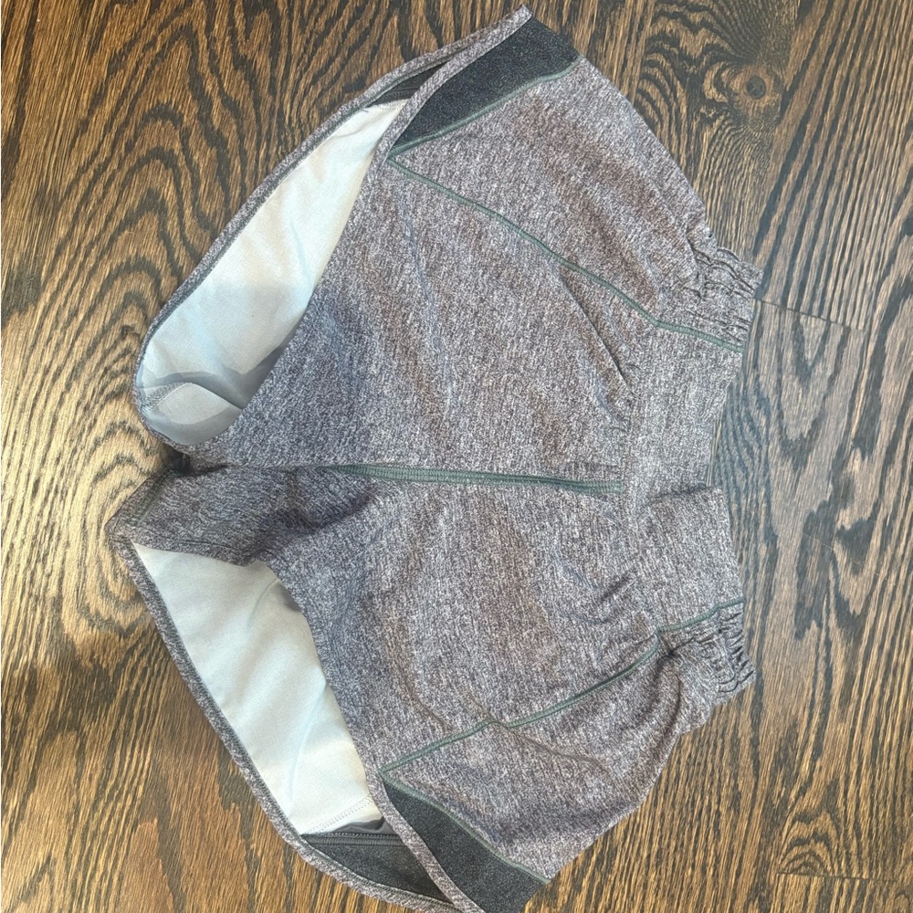 Lululemon Athletica Hotty Hots Gray Shorts